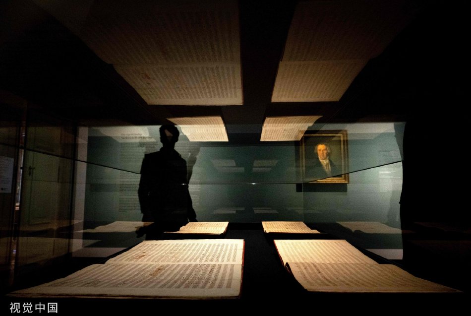 奥地利：贝多芬《第九交响曲》主题展览_高清图集