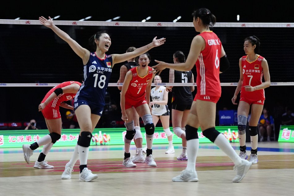 2025世界女排联赛北京站：中国女排3-0比利时女排_高清图集